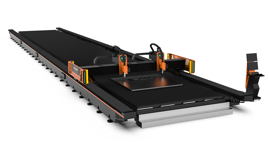 地軌式大幅面光纖激光切割機